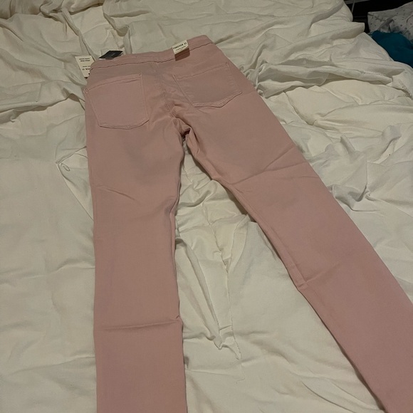 New Light Pink Skinny Jeans Sz 26 - Picture 9 of 10